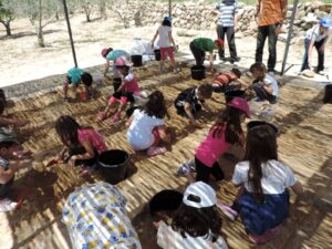 experiencia-de-practicas-en-el-arqueodromo-de-guarrazar